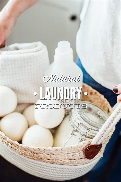 How to Go Natural With Every Product in Your Laundry Room - Live Simply