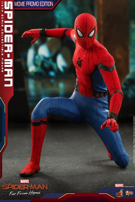 Hot Toys Spider Man Far From Home Spider Man Movie Promo Edition