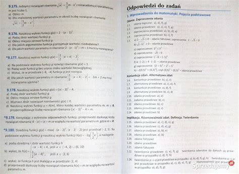 Matematyka Kl Zb Zada M Kurczab E Kurczab Wida Che M