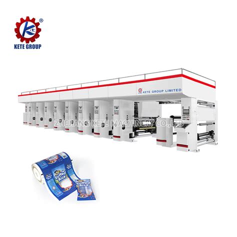 6 Colour Rotogravure Printing Machine Supplier BOPP Film Roto Gravure