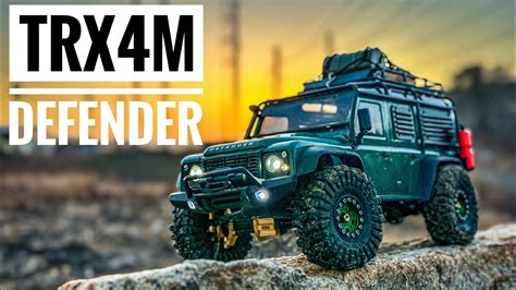 Traxxas TRX4M Defender BUILD Upgrades Trail Runs Crawling More