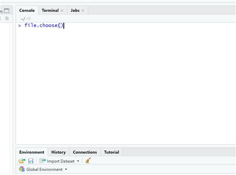 How To Use File Choose In R With Example