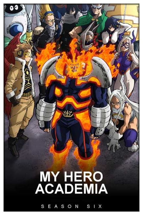 My Hero Academia 2016 Season 6 Musikmann2000 The Poster