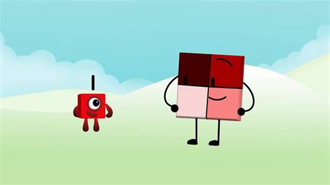 Red Meets Numberblock 1 From Numberblocks By Rmcanimation On Deviantart