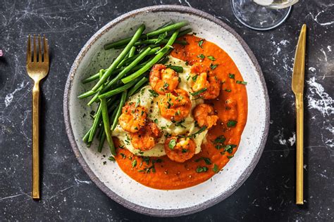 Crevettes La Sauce Tomate Maison Recette Hellofresh