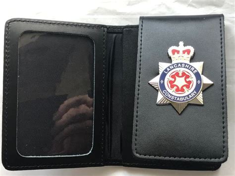 Lancashire Constabulary Commemorative Wallet Queens Crown Design