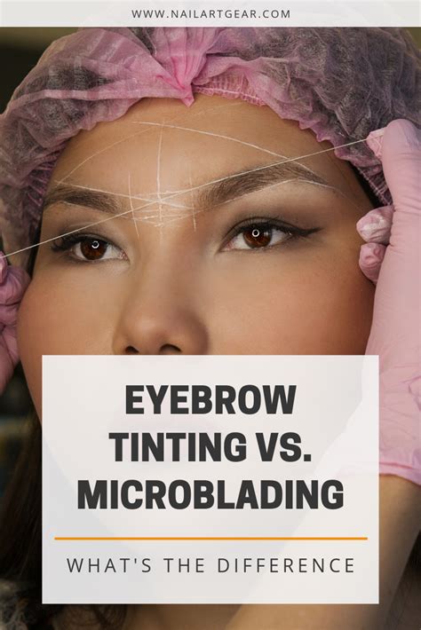 Eyebrow Tinting Vs Microblading What Is The Difference Eyebrow