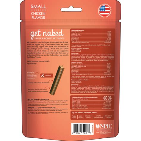 Get Naked Gf Super Antioxidant Dental Sticks Small G