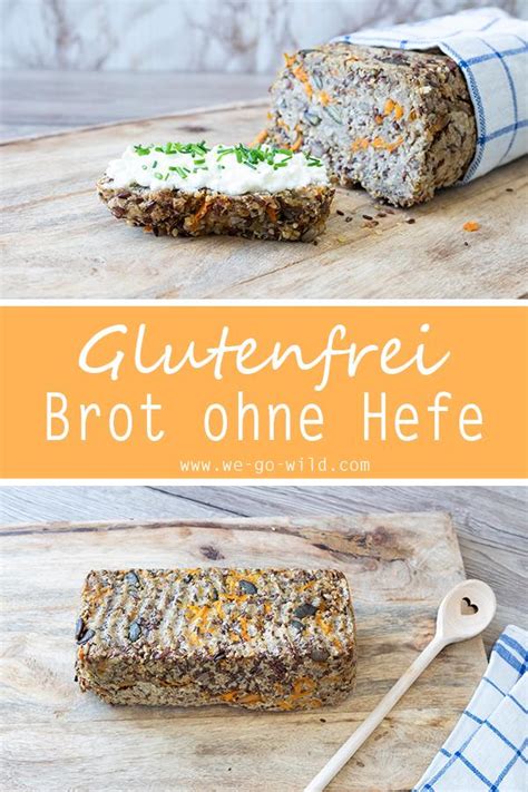 Glutenfreies Brot Ohne Hefe Mit M Hren Chia Und Leinsamen Vegan