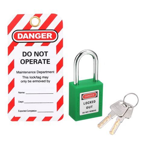 Uxcell Lockout Tagout Locks With Key Loto Locks Safety Padlock Keyed