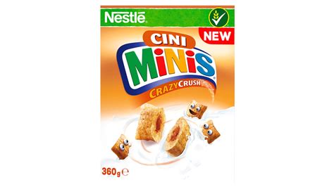 Cereálie polštářky Crazy Crush Cini Minis Nestlé levně Kupi cz