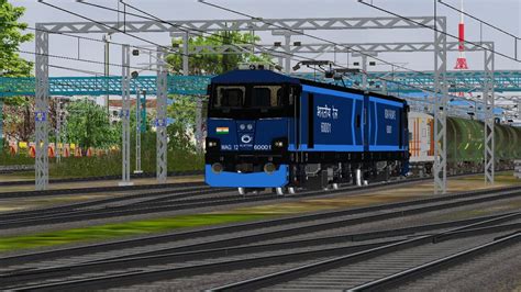 India S Most Powerful Loco Wag12 In MSTS Open Rails Pc Game Play