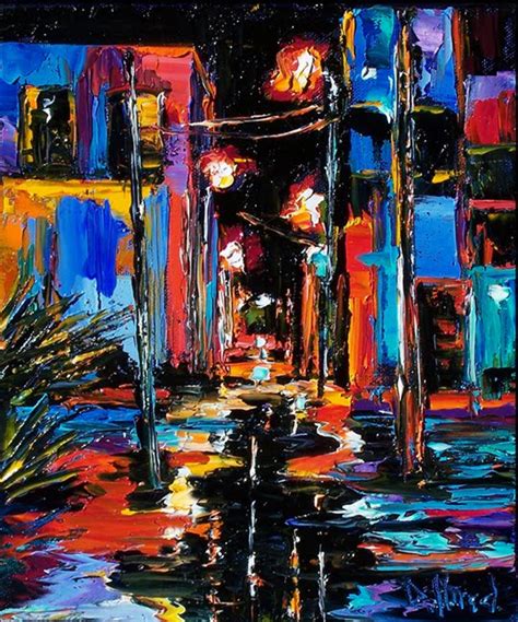 Debra Hurd Original Paintings AND Jazz Art: Architecture cityscape ...