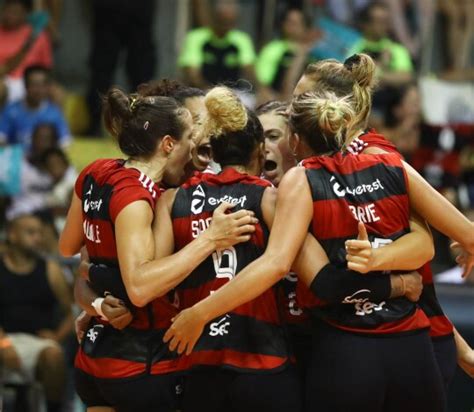 Sesc Rj Flamengo Superado Pelo Minas No Tie Break Flamengo