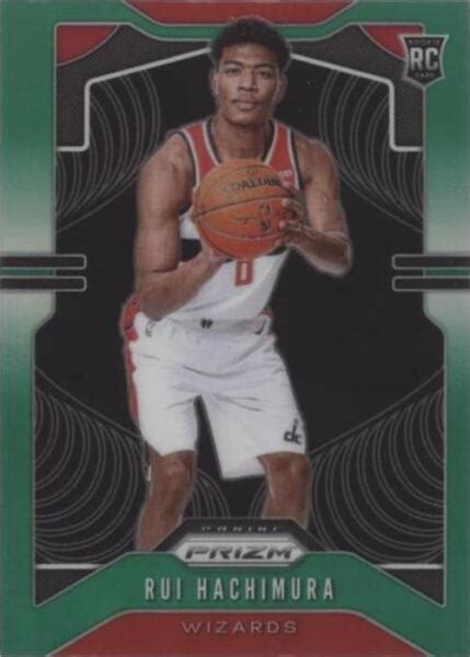 Panini Prizm Rookie Green Prizm Rui Hachimura Rc For