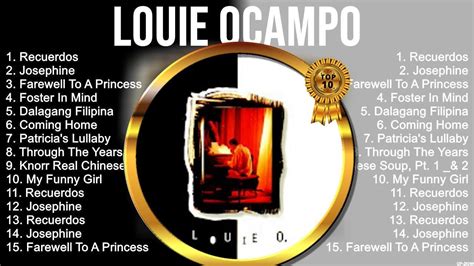 Louie Ocampo Songs 2023 Louie Ocampo Music Of All Time Louie Ocampo