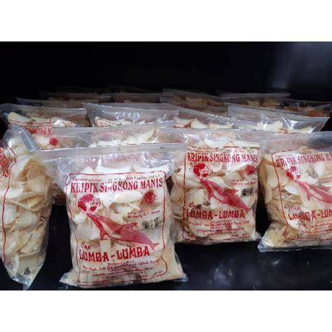 Jual Keripik Kripik Singkong Lumba Lumba Manis Asin Camilan Cemilan