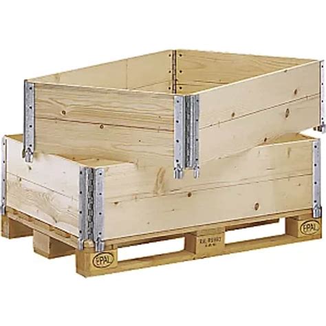 Shop TREYER Wooden Pallet Collar For Euro Pallet Size Folds