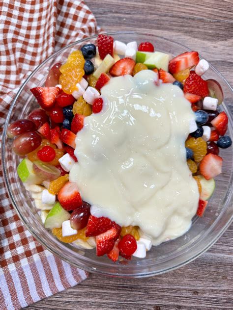 How To Make Fruit Salad With Condensed Milk Back To My Southern Roots