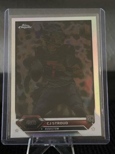 Topps Composite Chrome Negative Refractor Cj Stroud Rookie Rc