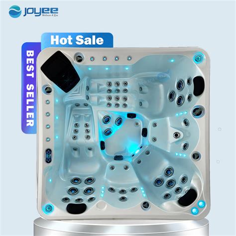 Joyee Manufacturer 5 Persons Us Acrylic Balboa Spa Hottub Whirlpool Outdoor Bath China 5