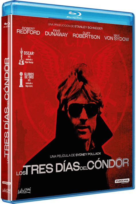 Los Tres Días del Cóndor Blu ray