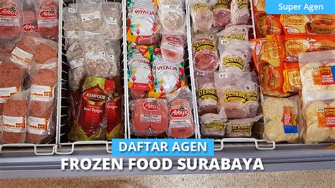 Ini Dia Daftar Agen Frozen Food Surabaya Terbaik Murah