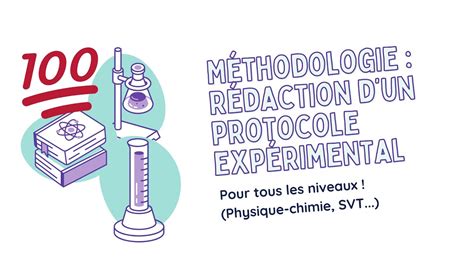 M Thodologie R Daction D Un Protocole Exp Rimental Tous Niveaux