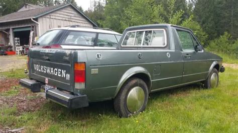 1981 Vw Rabbit Caddy Pickup Truck 16 Turbo Diesel Tdi Vnt15 12 Ton 5