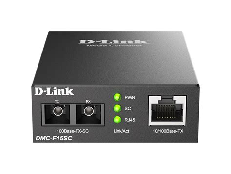DMC-F15SC Fast Ethernet Konverter - 10/100Mbit/s TP (RJ-45) zu 100Mbit ...