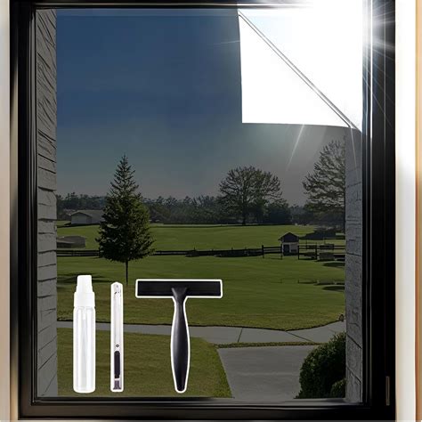 Amazon.com: Coavas One Way Privacy Window Film See Out Not in Window