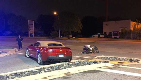 Police Officer In Hospital After Motorcycle Crash In East Baltimore