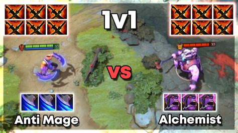 X Sange And Yasha Anti Mage Vs X Sange And Yasha Alchemist Dota