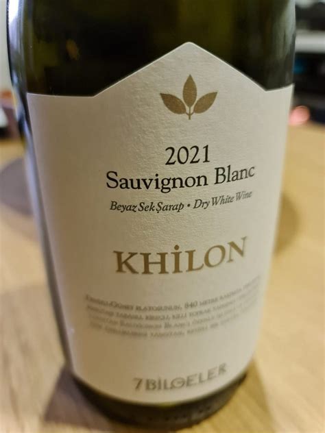 7 Bilgeler Khilon Sauvignon Blanc 2021 Wine Surgeon