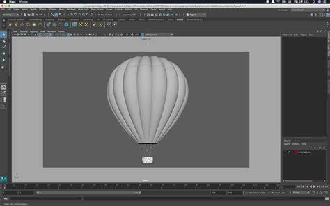 Hot Air Balloon 3D Model 50 Ma Fbx Obj Free3D