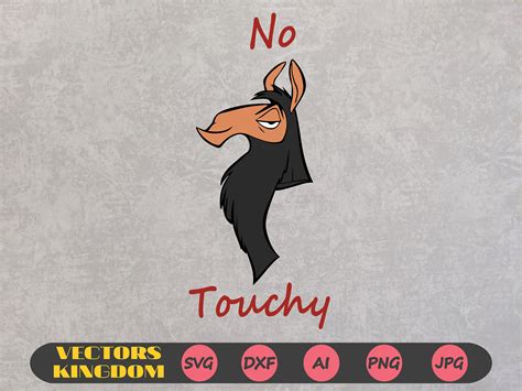 No Touchy Svg No Touchy Cut File The Emperor S Svg New Etsy Australia