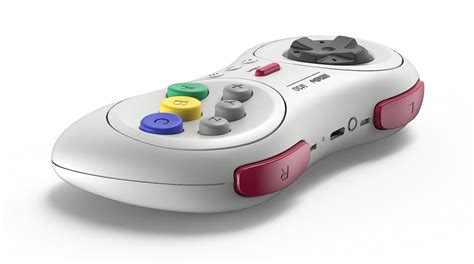 8bitdo M30 Now Available in Classic Sega Saturn White | RetroRGB