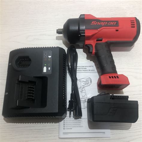 未使用新品 スナップオン 1 2 18V 電動インパクト セット CT9075 Snap on 充電式 モンスターリチウム コードレス の