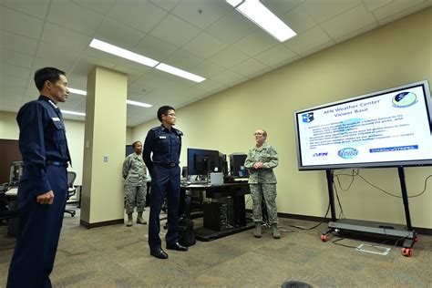 Dvids Images Rokaf Weather Wing Commander Visits The Th Ww