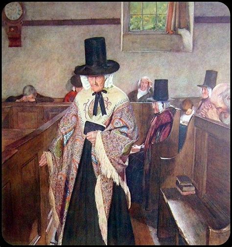 Salem By Scurnow Vosper1908 Painting Welsh Lady Art