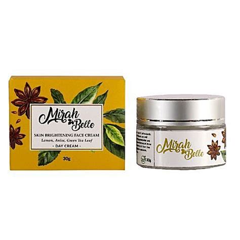 Buy Mirah Belle Organic Natural Skin Brightening Face Cream Lemon