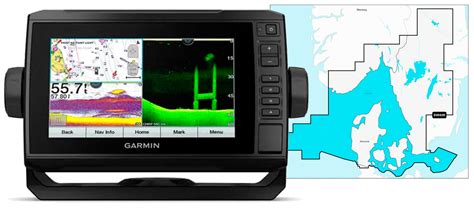 Garmin echoMAP UHD 72cv med NSEU042r søkort bådudstyr til lavpris hos