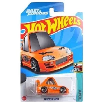 Hot Wheels Toyota Supra Fast And Furious Tooned HKG Shopee Brasil