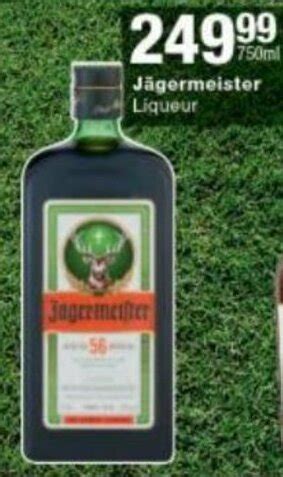 Jãgermeister Liqueur 750ml offer at Checkers