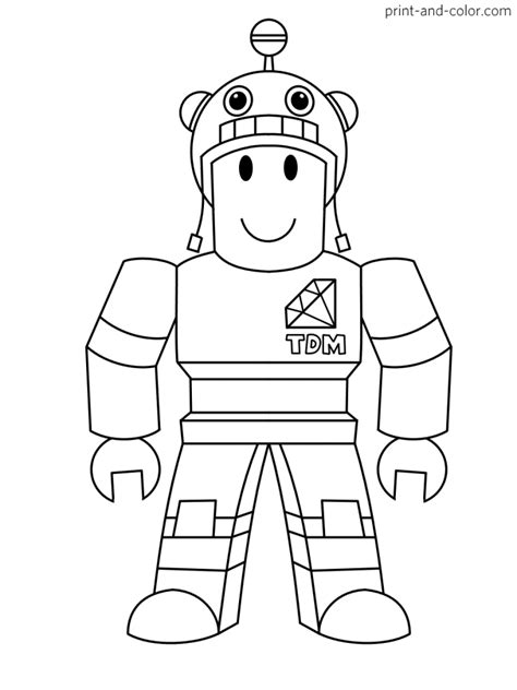 30 ภาพวาดของ Roblox เพื่อพิมพ์และระบายสี Frontal Gamer