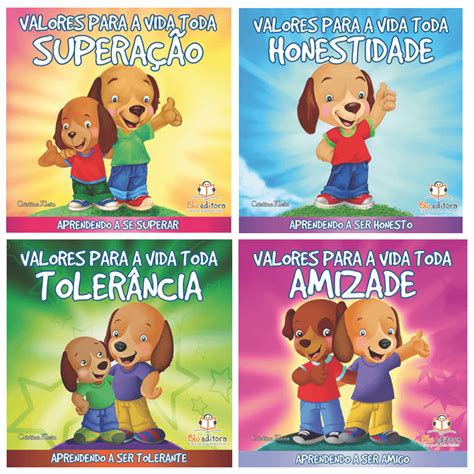 Livro Infantil Valores Para A Vida Toda Editora Blu Editora