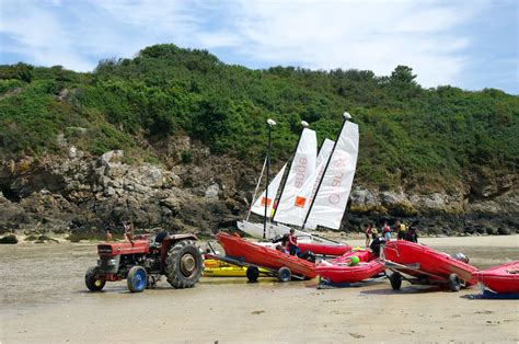 Grande Plage De Saint Lunaire Cole De Voile Photos C Te D Meraude