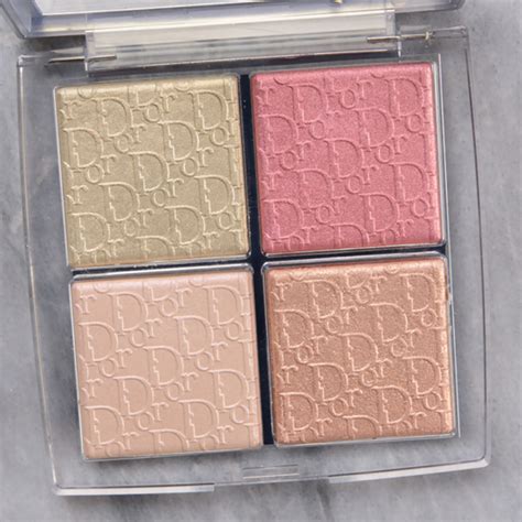 Dior Rose Gold 004 Backstage Glow Face Palette Review Swatches