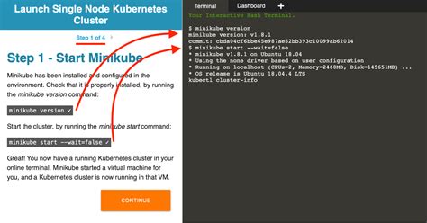 Your First Scenario Katacoda Documentation