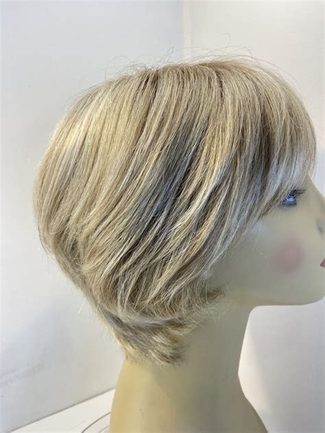 Rooted Blonde Stylish Wig Blss620 Wigbank